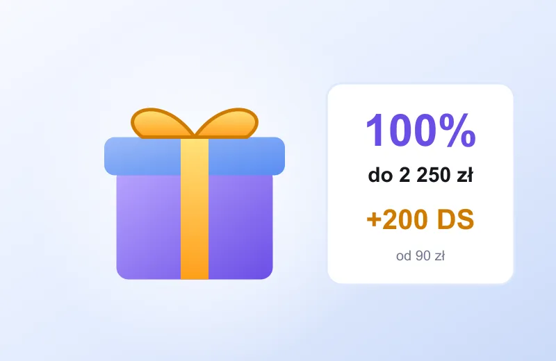 Bonus powitalny MonsterWin kasyno Prezent i karta bonusu 100% do 2 250 zł + 200 DS – bonus powitalny MonsterWin kasyno